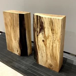 Pair of Oak blocks