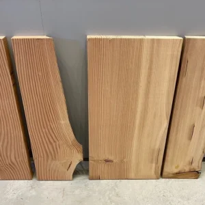 Planed Douglas Fir Boards Kiln dried Live edge