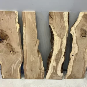 4x Rustic Oak Boards 1.2m long Feature piece Wall art Paneling Chopping boards