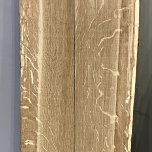 13x Solid Oak Boards Quarter Sawn Live Edge 650mm long