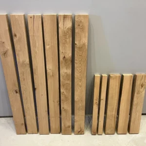 11 Rustic oak boards