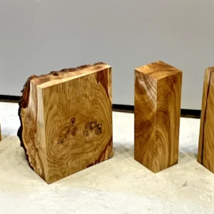 set of oak blocks