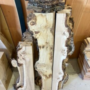 Parcel of Scottish Burr Oak, Kiln dried, 32 pieces
